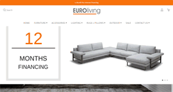 Desktop Screenshot of eurolivingfurniture.com